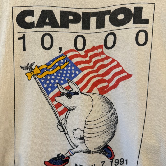 1991s CAPITOL 10,000 Austin American-Statesman Tシャツ USA製 Lサイズ 【000100】 | Vintage.City 古着屋、古着コーデ情報を発信