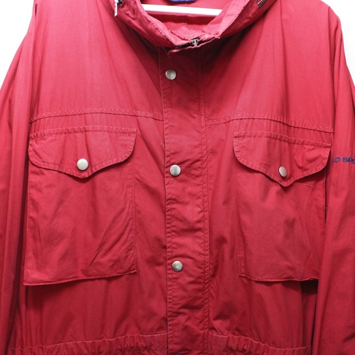 1990’s POLO SPORT / Cotton Mountain Jacket / Made In U.S.A. / 1990年代 ポロスポーツ マウンテンジャケット アメリカ製 XL | Vintage.City 古着屋、古着コーデ情報を発信