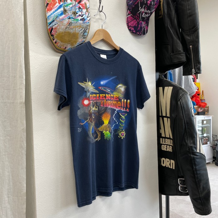 GILDAN ギルダン／SCIENCE is Awesome!! 恐竜 戦闘機 プリント グラフィック Tシャツ | Vintage.City Vintage Shops, Vintage Fashion Trends