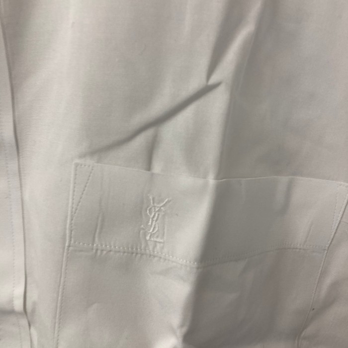 00’s初期Yves Saint Laurent白 長袖シャツ ホワイト ワイシャツ | Vintage.City 古着屋、古着コーデ情報を発信