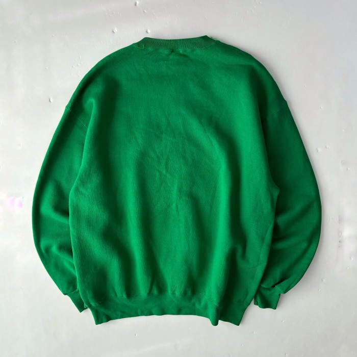 90's RUSSELL ST.PAT'S USA Sweat Shirt ラッセル スウェット トレーナー 緑 | Vintage.City 빈티지숍, 빈티지 코디 정보