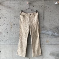 plant woven pattern pants | Vintage.City 빈티지숍, 빈티지 코디 정보