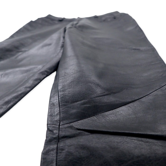 DANIER CANADA レザーパンツ S ブラック ジッパーフライ | Vintage.City 古着屋、古着コーデ情報を発信