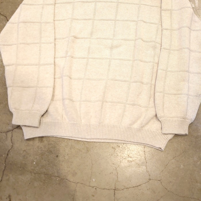 North Crest design cotton knit | Vintage.City 빈티지숍, 빈티지 코디 정보