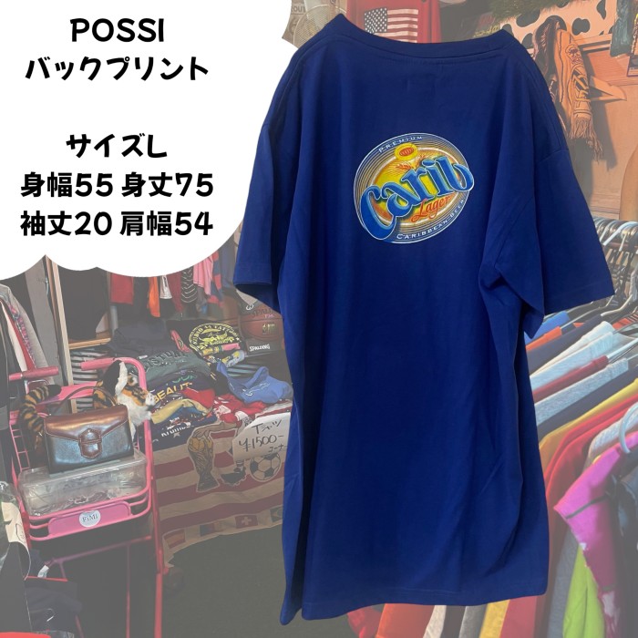 Tシャツ　バックプリント ROSSI | Vintage.City 빈티지숍, 빈티지 코디 정보