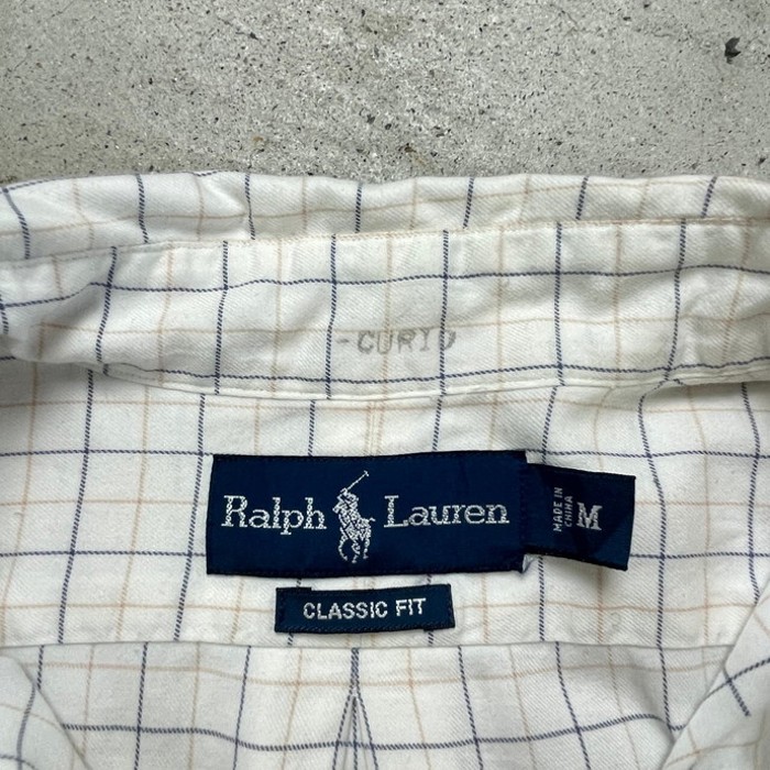 90年代～ Ralph Lauren ラルフローレン チェックシャツ CLASSIC FIT メンズL相当 | Vintage.City 빈티지숍, 빈티지 코디 정보