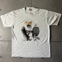 BRANDIN DURAND イーグルプリントTシャツ  シングルステッチ 90S 90'S アメリカ製 MADE IN USA FRUIT OF THE LOOM フルーツオブザルーム 杢グレー XL 11228 | Vintage.City Vintage Shops, Vintage Fashion Trends
