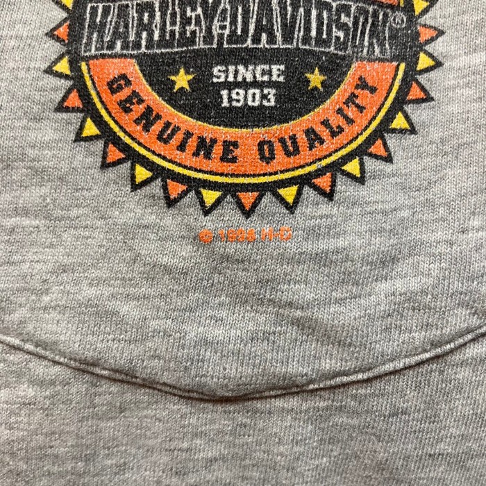 90’s “HARLEY DAVIDSON” Motorcycle Pocket Tee 「Made in USA」 | Vintage.City 古着屋、古着コーデ情報を発信