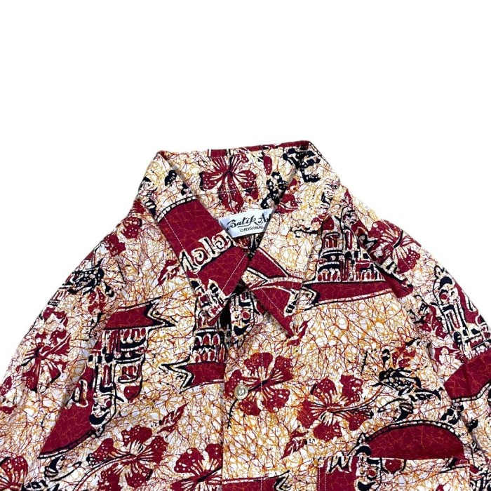 Batik patterned shirts バティック 柄シャツ | Vintage.City 古着屋、古着コーデ情報を発信