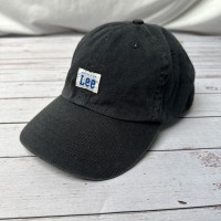 Lee リー　コットンキャップ　フリーサイズ　黒　くすみカラー　帽子   古着 | Vintage.City 古着屋、古着コーデ情報を発信