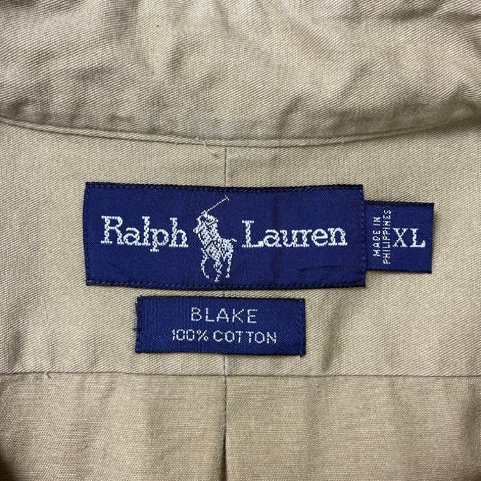90年代 Ralph Lauren ラルフローレン BLAKE ボタンダウン 長袖シャツ メンズ2XL相当 | Vintage.City 古着屋、古着コーデ情報を発信