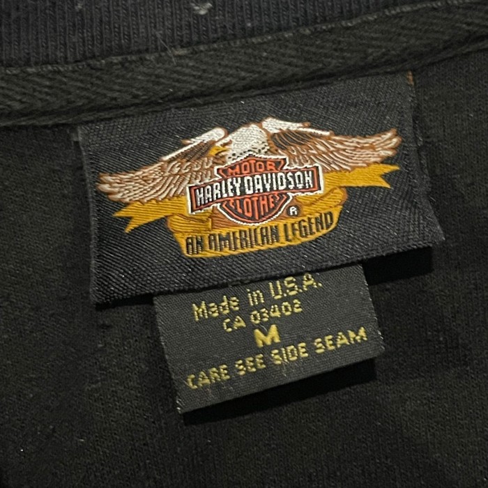 1990's- Harley Davidson / halfzip sweat #F241 | Vintage.City 古着屋、古着コーデ情報を発信