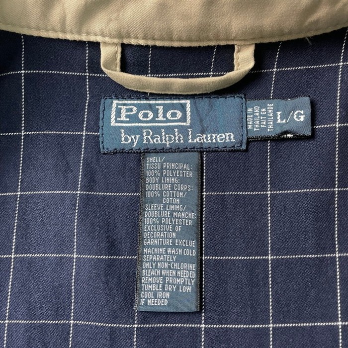 90~00年代 Polo by Ralph Lauren ポロバイラルフローレン スイングトップ チェックライナー メンズL | Vintage.City 古着屋、古着コーデ情報を発信