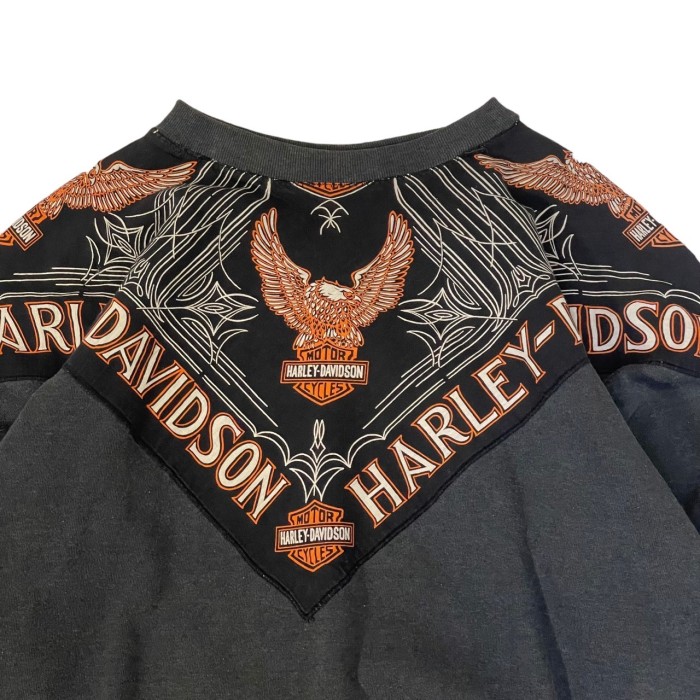 Harley Davidson / remake sweat #F244 | Vintage.City 빈티지숍, 빈티지 코디 정보