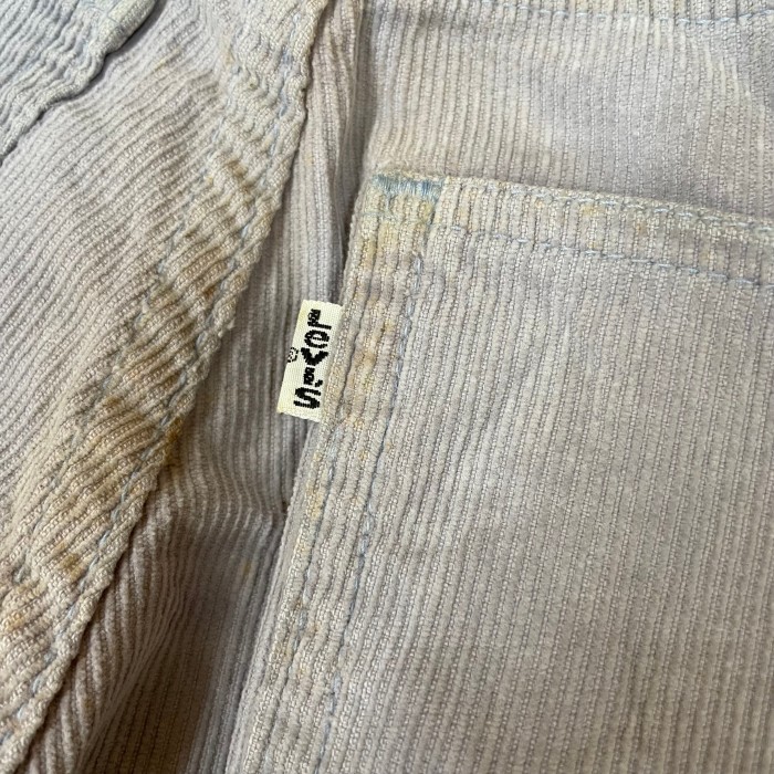 日本製 Levi's ブーツカット コーデュロイパンツ W28 ライトパープル リーバイス フレア ベルボトム ボトムス ユーズド USED ヴィンテージ 古着 MADE IN JAPAN | Vintage.City 古着屋、古着コーデ情報を発信