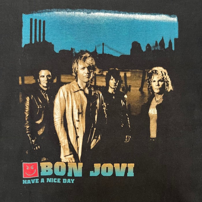00's BONJOVI TOUR tee/2000年代　ボン・ジョビ　ツアー　ティー | Vintage.City 빈티지숍, 빈티지 코디 정보