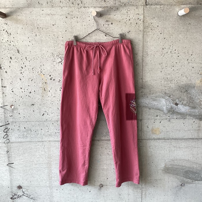 Sweatpants with embroidered patches | Vintage.City 빈티지숍, 빈티지 코디 정보