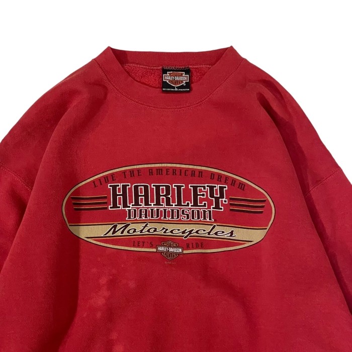 1990's Harley Davidson / print sweat #F245 | Vintage.City 빈티지숍, 빈티지 코디 정보