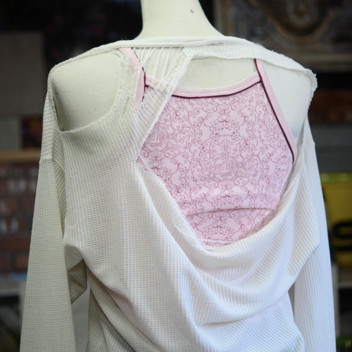 Strawberry hand-paint thermal t-shirt | Vintage.City 빈티지숍, 빈티지 코디 정보