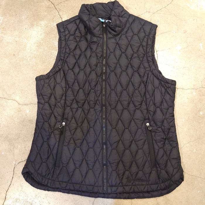 FREE COUNTRY quilting zip up vest | Vintage.City 古着屋、古着コーデ情報を発信