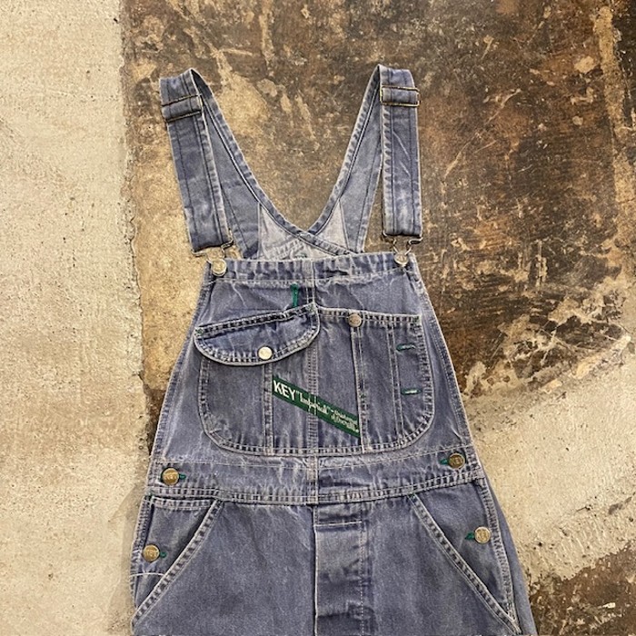 90s KEY  double knee  design overall | Vintage.City 古着屋、古着コーデ情報を発信