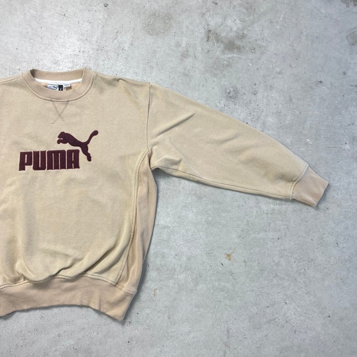 90年代 PUMA プーマ フロントロゴ 刺繍 スウェットシャツ メンズL | Vintage.City 빈티지숍, 빈티지 코디 정보
