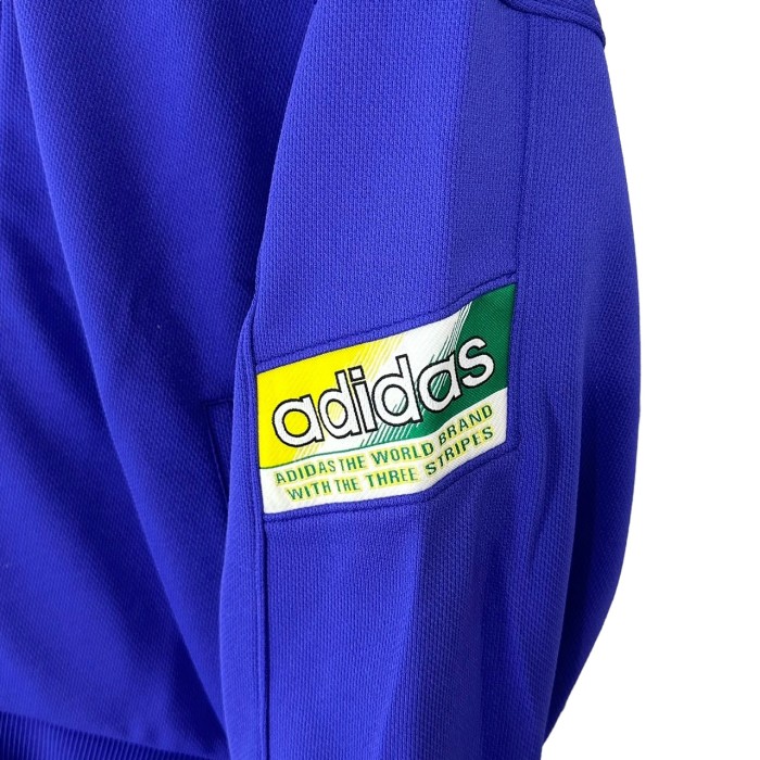 adidas アディダス トラックジャケット L 刺繍ロゴ アームロゴ デサント | Vintage.City 古着屋、古着コーデ情報を発信