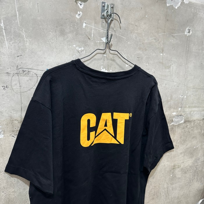 USA古着CAT キャタピラー ポケットTシャツ ポケT ブラックXL | Vintage.City 빈티지숍, 빈티지 코디 정보