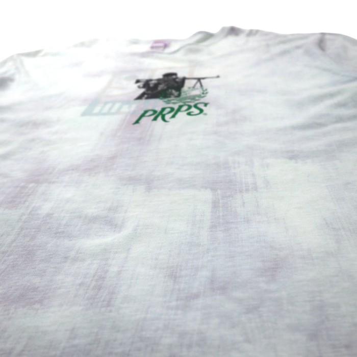 PRPS タイダイ Tシャツ XL ホワイト コットン ビッグサイズ 日本製 | Vintage.City 古着屋、古着コーデ情報を発信