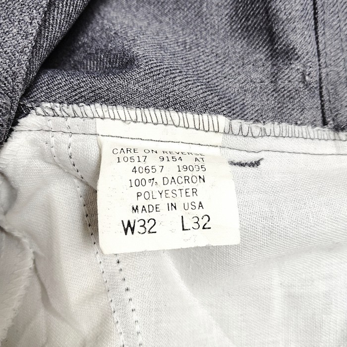 Levi's517 / Semi Flare Polyester Pants W31 Made in USA | Vintage.City 古着屋、古着コーデ情報を発信