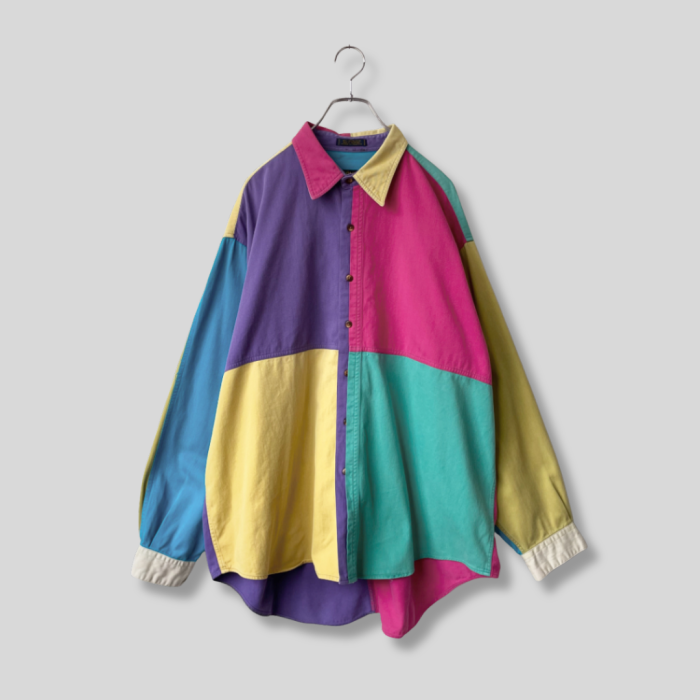 Crazy pattern cotton shirt クレイジーパターン コットンシャツ | Vintage.City Vintage Shops, Vintage Fashion Trends