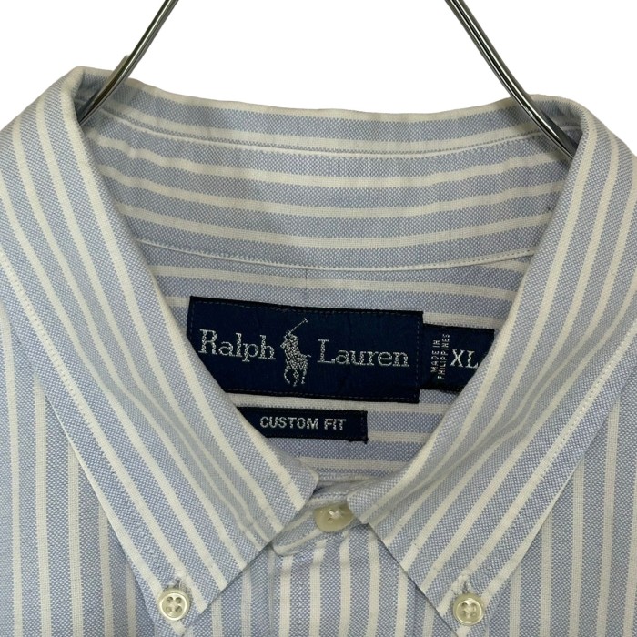 Ralph Lauren ストライプシャツ XL 刺繍ロゴ ワンポイントロゴ | Vintage.City 빈티지숍, 빈티지 코디 정보