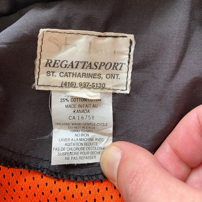 REGATTASPORT Half-Zip Nylon Jacket | Vintage.City 빈티지숍, 빈티지 코디 정보