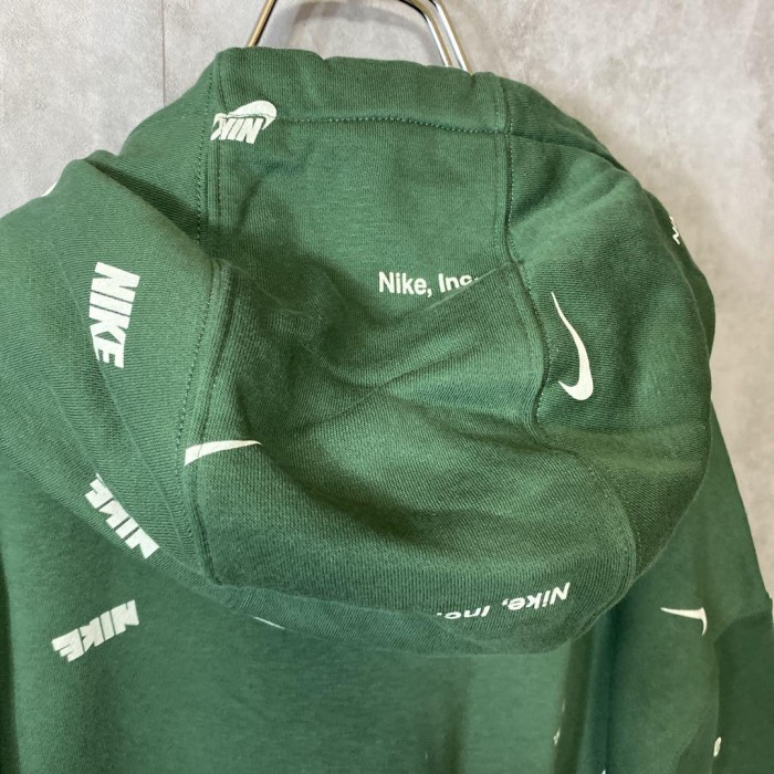 NIKE multi logo design hoodie size XXL 配送A ナイキ　総柄ロゴパーカー　オーバーサイズ | Vintage.City 古着屋、古着コーデ情報を発信