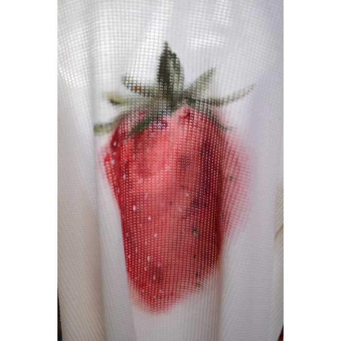 Strawberry hand-paint thermal t-shirt | Vintage.City 古着屋、古着コーデ情報を発信