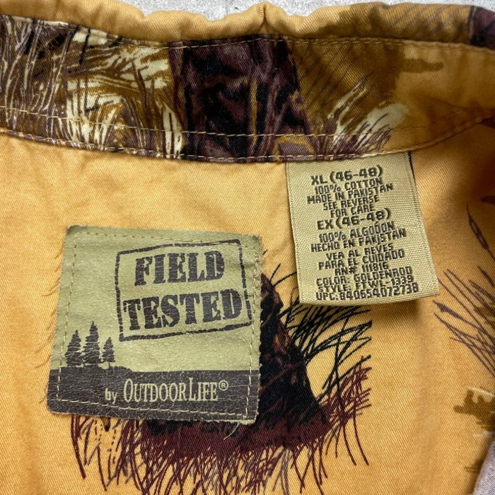 FIELD TESTED by OUTDOORLIFE 総柄 長袖シャツ アニマル イヌ ボタンダウン メンズXL | Vintage.City Vintage Shops, Vintage Fashion Trends