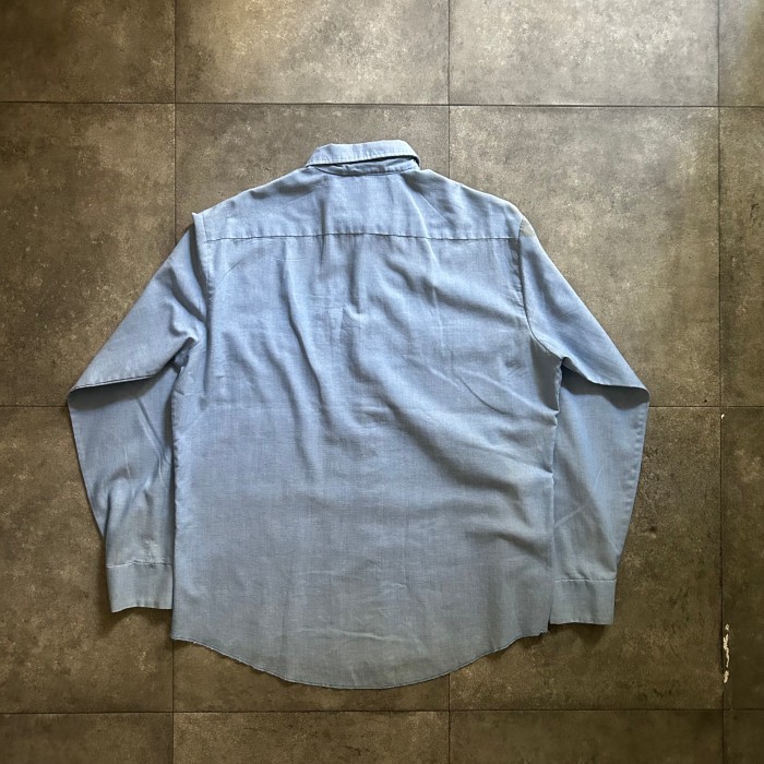 70s80s sears シアーズ ワークシャツ USA製 L ライトブルー | Vintage.City 古着屋、古着コーデ情報を発信