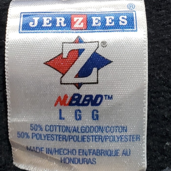 jerzees ジャージーズ メキシコ製 プリントトレーナースウェット 黒古着 | Vintage.City 古着屋、古着コーデ情報を発信
