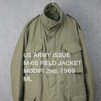 M-65 フィールドジャケット Modifi　セカンド ML 米軍 69年 実物 [9018934] | Vintage.City 빈티지숍, 빈티지 코디 정보