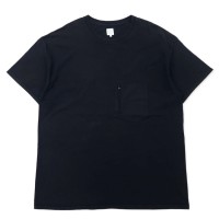 THE COMMON TEMPO ビッグサイズ ポケット Tシャツ L ブラック コットン | Vintage.City 古着屋、古着コーデ情報を発信