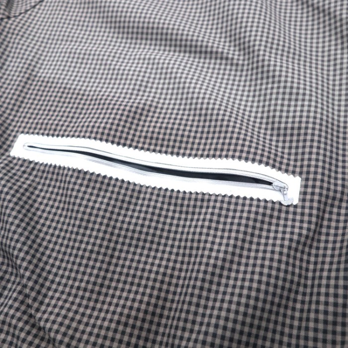 adidas originals トラックジャケット ジャージ S グレー チェック コットン トレフォイルロゴ | Vintage.City 古着屋、古着コーデ情報を発信