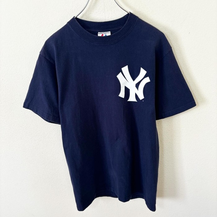 Majestic ニューヨーク・ヤンキース　半袖　プリント　Tシャツ　古着 | Vintage.City 빈티지숍, 빈티지 코디 정보