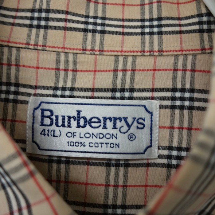Vintage BURBERRYS バーバリーズ クラシックチェクワンポイント シャツ | Vintage.City 빈티지숍, 빈티지 코디 정보