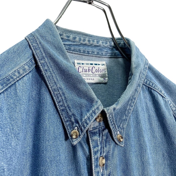 80-90s Club Colors ''Canon'' L/S design denim shirt | Vintage.City Vintage Shops, Vintage Fashion Trends
