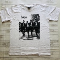 ビートルズ　THE BEATLES L バンドTシャツ　ロックTシャツ　ホワイト | Vintage.City 古着屋、古着コーデ情報を発信