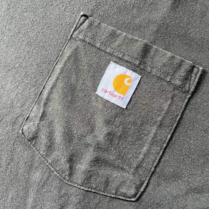 carhartt カーハート ORIGINAL FIT ポケットTシャツ 半袖 ロゴ刺繍 ブラック XL 10310 | Vintage.City 古着屋、古着コーデ情報を発信