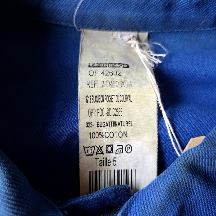 フランス製 袖切り替え ワークジャケット used [303105] | Vintage.City 古着屋、古着コーデ情報を発信