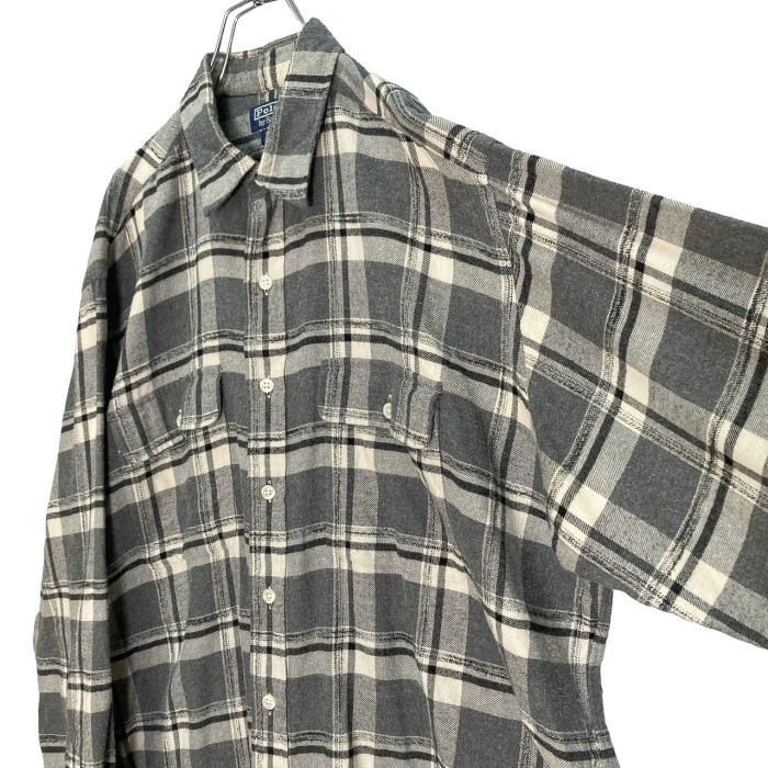 90s Polo by Ralph Lauren L/S ''WHITFIELD'' cotton nel shirt | Vintage.City Vintage Shops, Vintage Fashion Trends