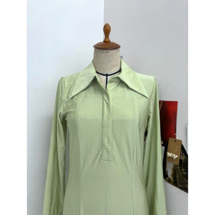 ロングワンピース 緑 グリーン レディース #309 | Vintage.City 古着屋、古着コーデ情報を発信