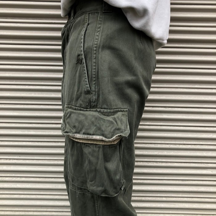 60s French Army M47後継 フランス軍 実物 M64 フレンチ アーミー カーゴ フィールド パンツ ミリタリー M52 PANTS ヴィンテージ 74cm | Vintage.City Vintage Shops, Vintage Fashion Trends